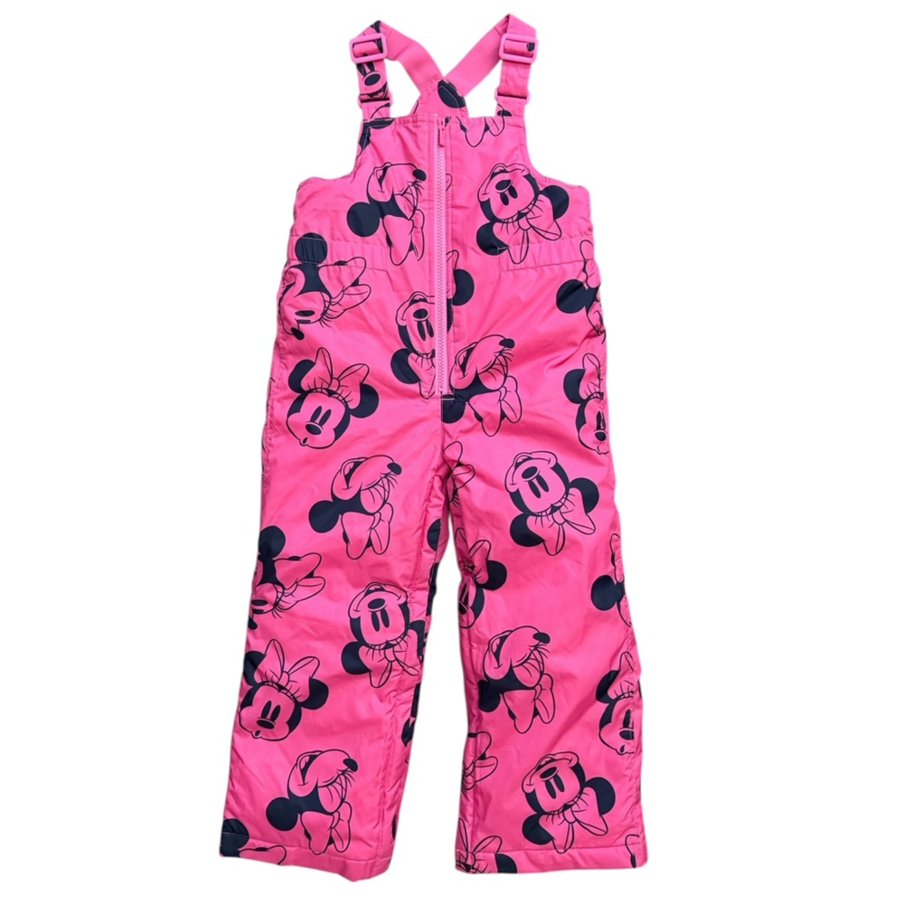GAP x Disney Minnie Mouse Snow Bib Overalls
